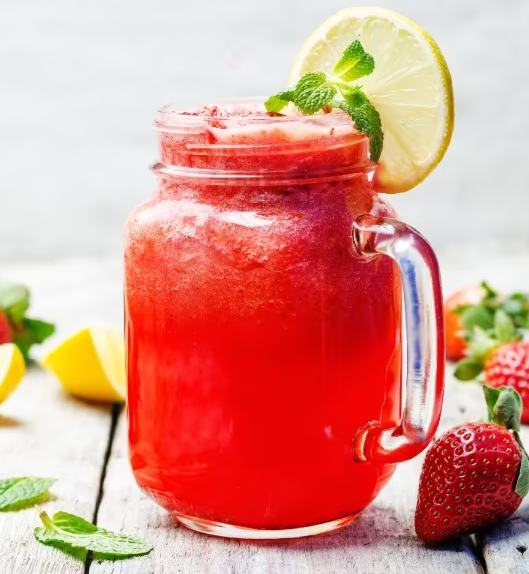 Çilekli Limonata